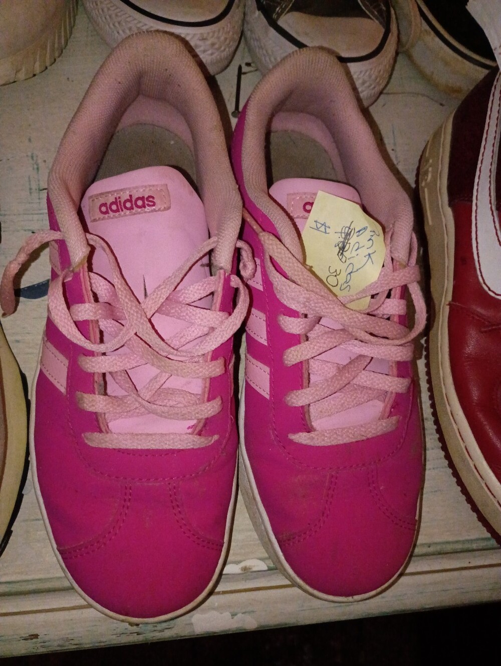 adidas Pink and Light Pink Women’s Sneakers